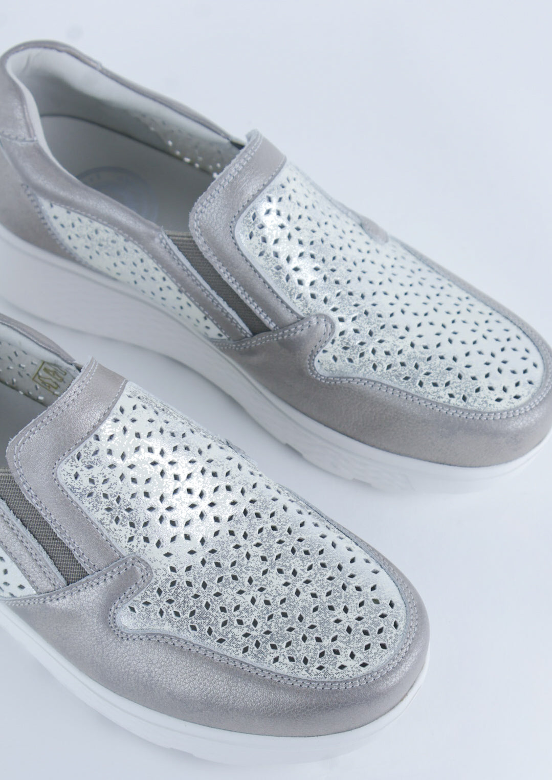 G Comfort - S 2723 Silver Loafer