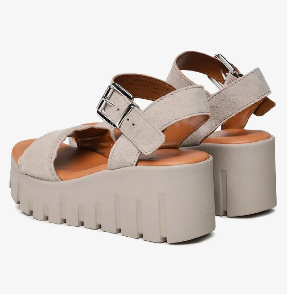 Tamaris - 28712 Taupe Wedge Sandal