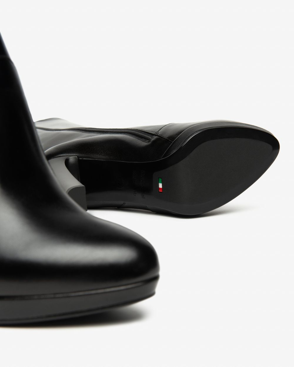 NeroGiardini - I514511DE Black Platform Knee High Boot