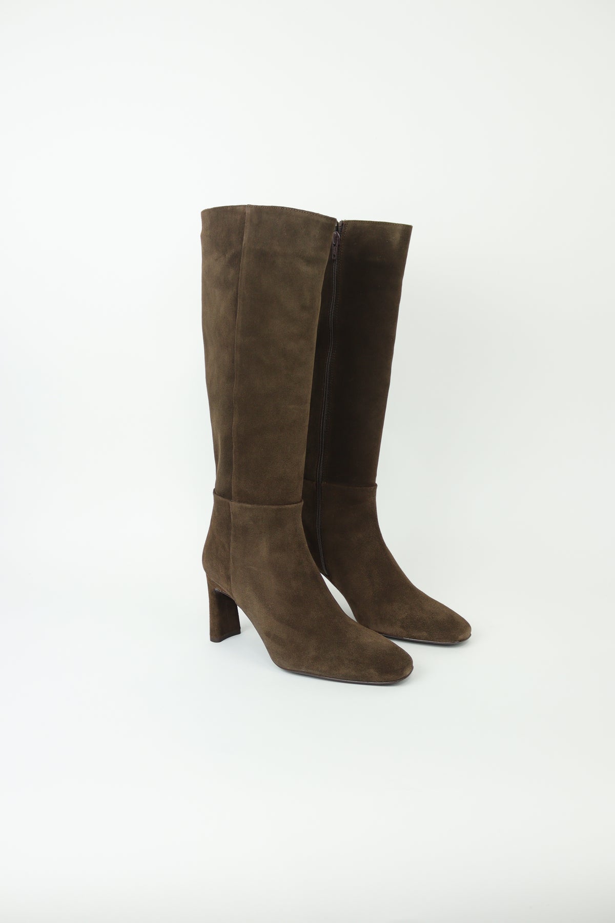 Unisa - Wolcot Brown Suede Knee High