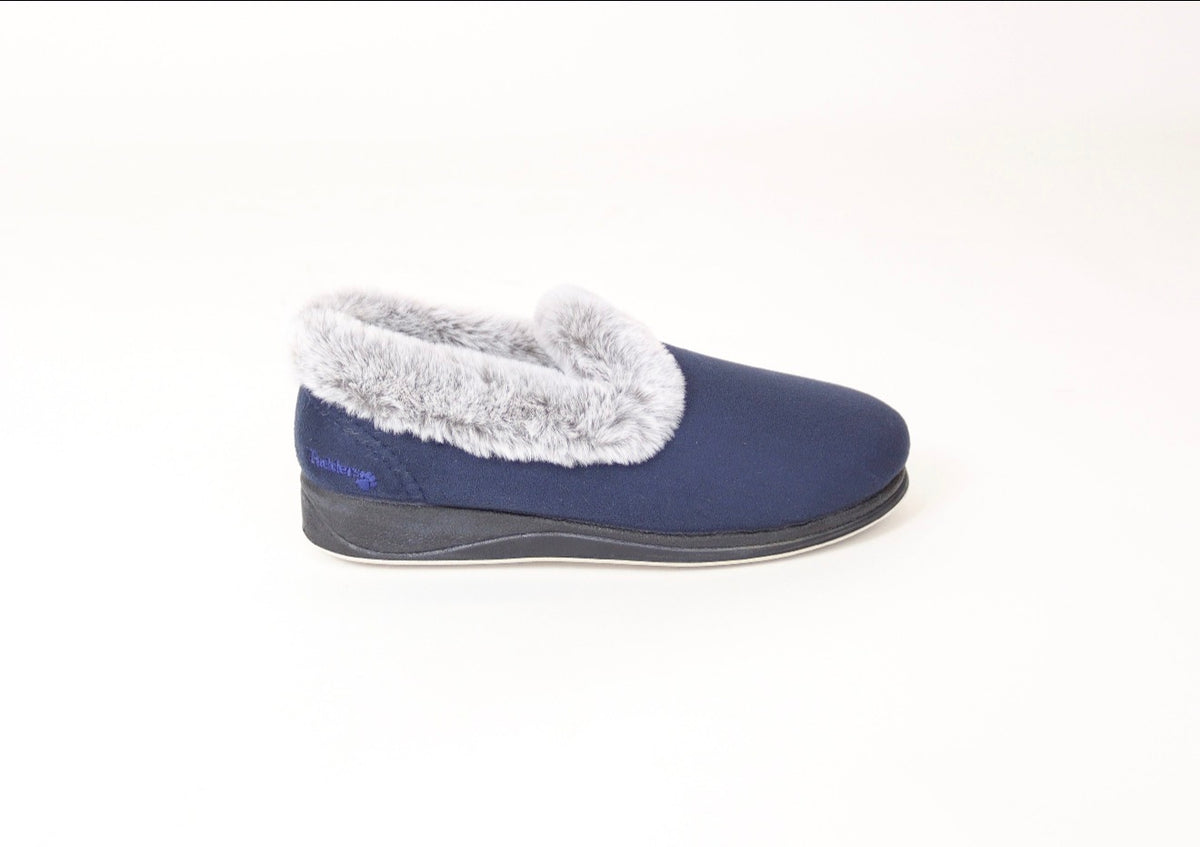 Padders - Repose Navy Slipper