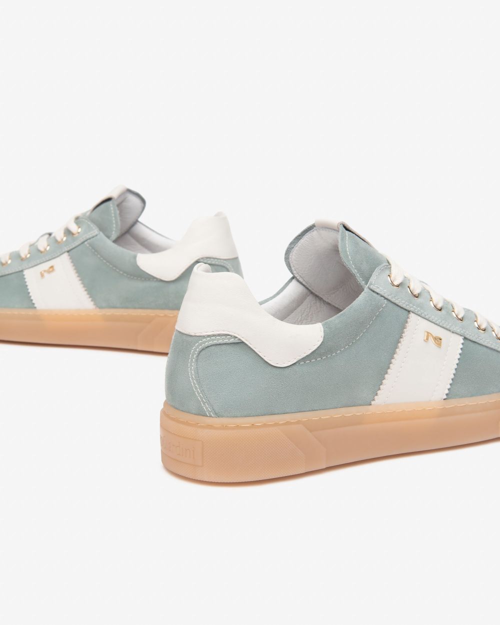 NeroGiardini - E513005D Pale Blue Retro Trainer [Preorder for March 16th]