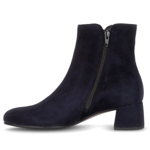 Gabor - 8036.01 Navy Suede Ankle Boot