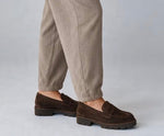 Unisa - Fonti Brown Suede Loafer