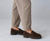 Unisa - Fonti Brown Suede Loafer