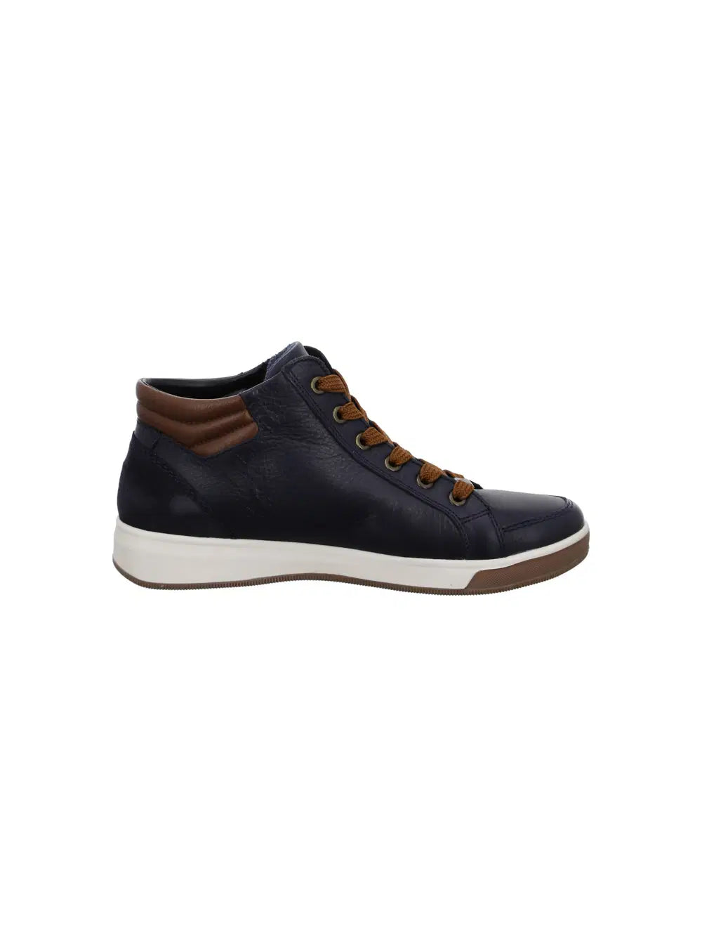 Ara - 24499 Navy & Brown Leather Hi-Top