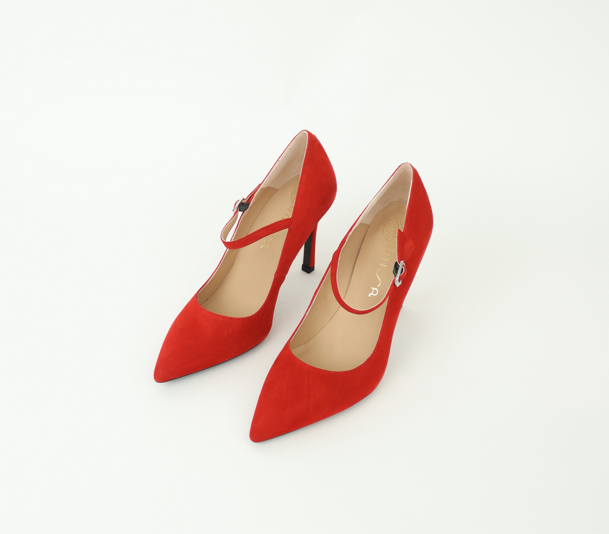 Unisa - Tuchel Red Suede Shoe
