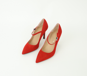 Unisa - Tuchel Red Suede Shoe