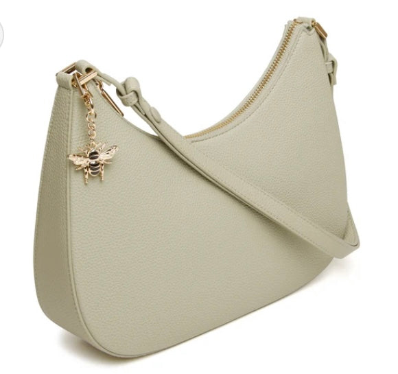 Alice Wheeler - Ascot Pistachio Green Shoulder Bag