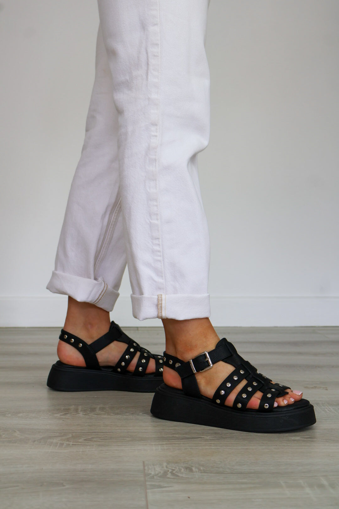 Xti - 145238 Black Gladiator Sandal
