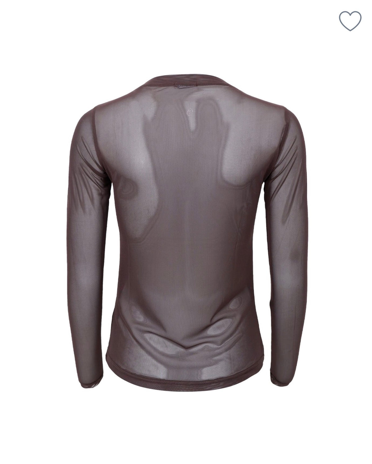 Black Colour - BCannie Brown Mesh Underlayer