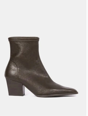 Miss Elastic - 78151 Chocolate Brown Ankle Boot