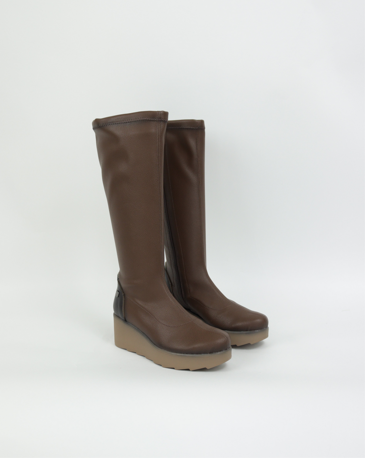 Jose Saenz - 6248 Brown Wedge Sock Boot