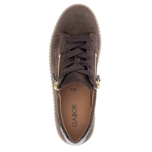 Gabor - 6010.02 Brown Zip Trainer