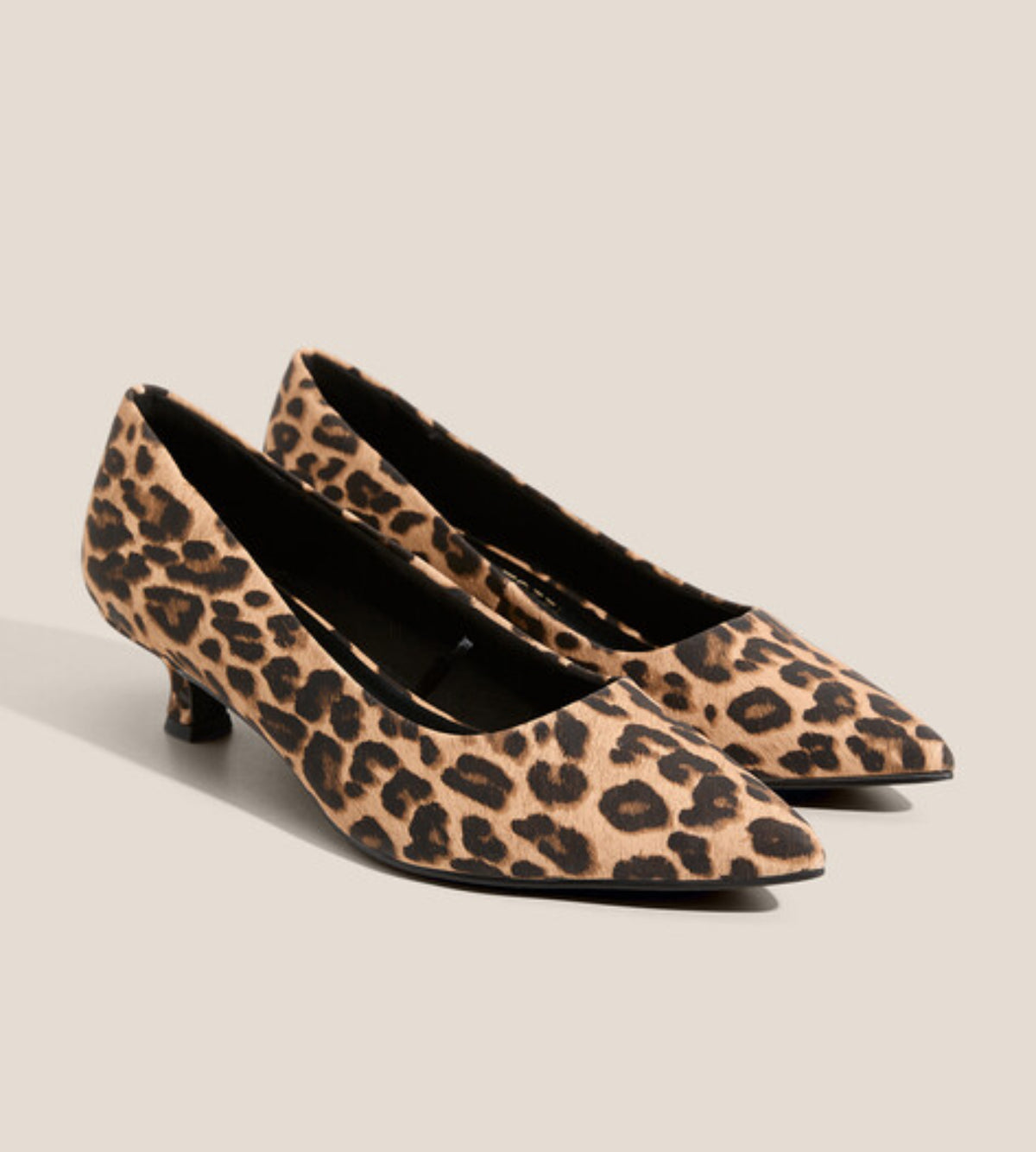 Marco Tozzi - 22302 Leopard Kitten Heel Court Shoe