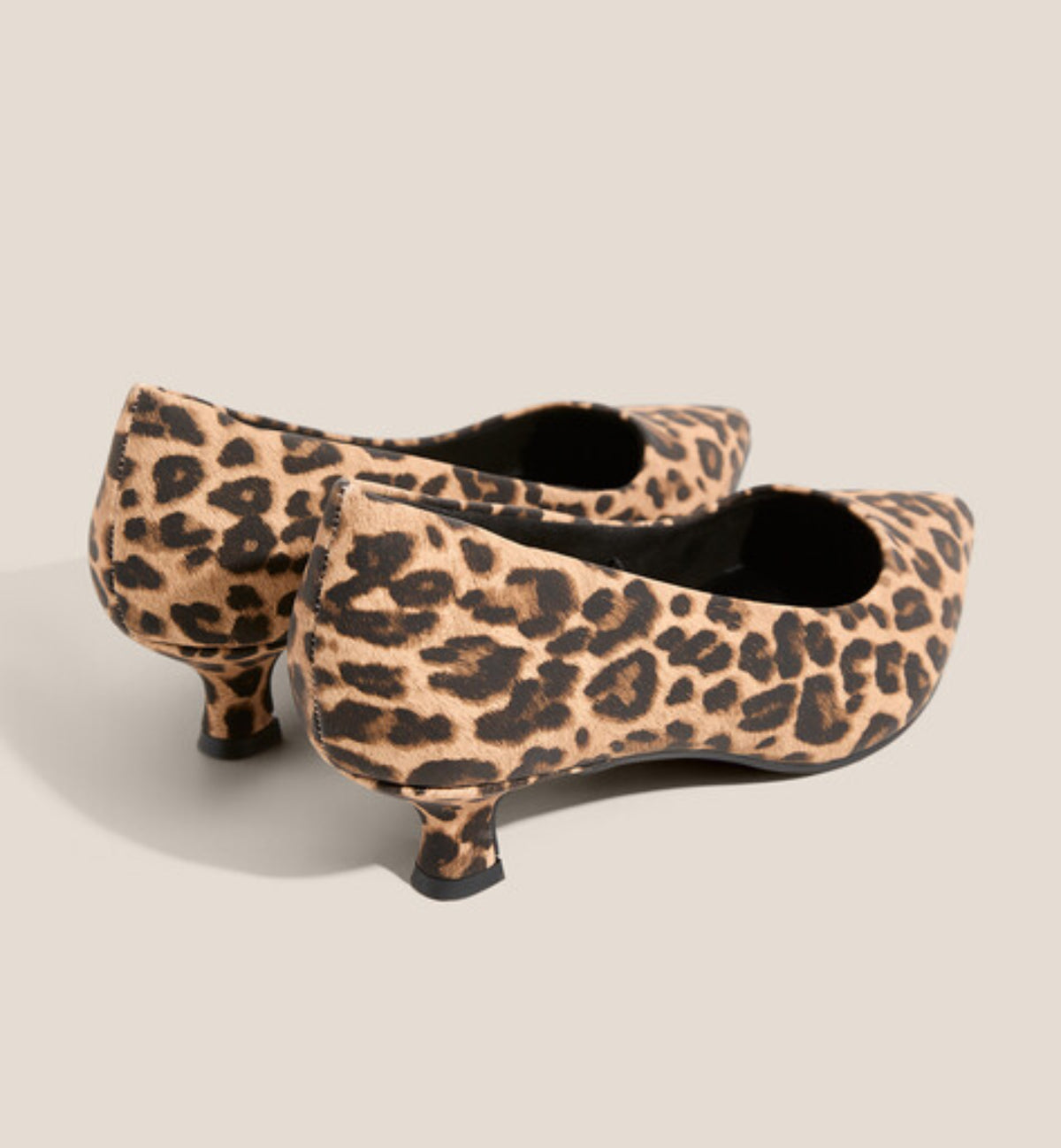 Marco Tozzi - 22302 Leopard Kitten Heel Court Shoe