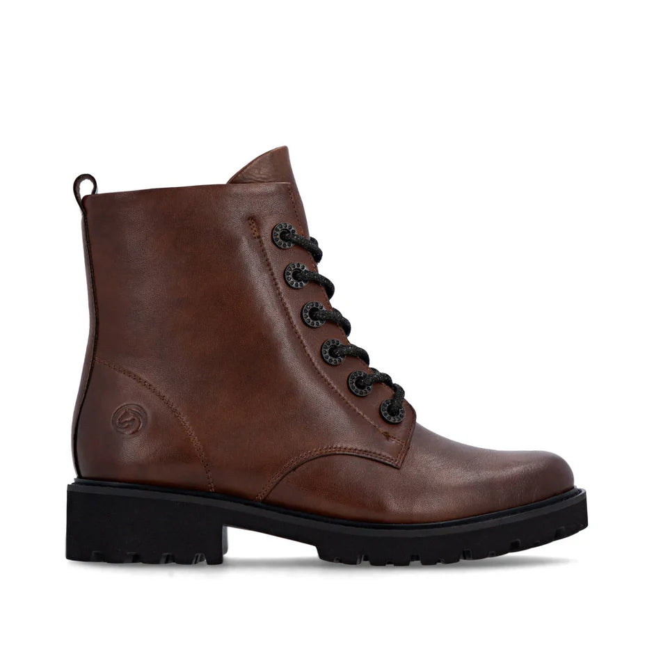 Remonte - D8653 Brown Biker Boot