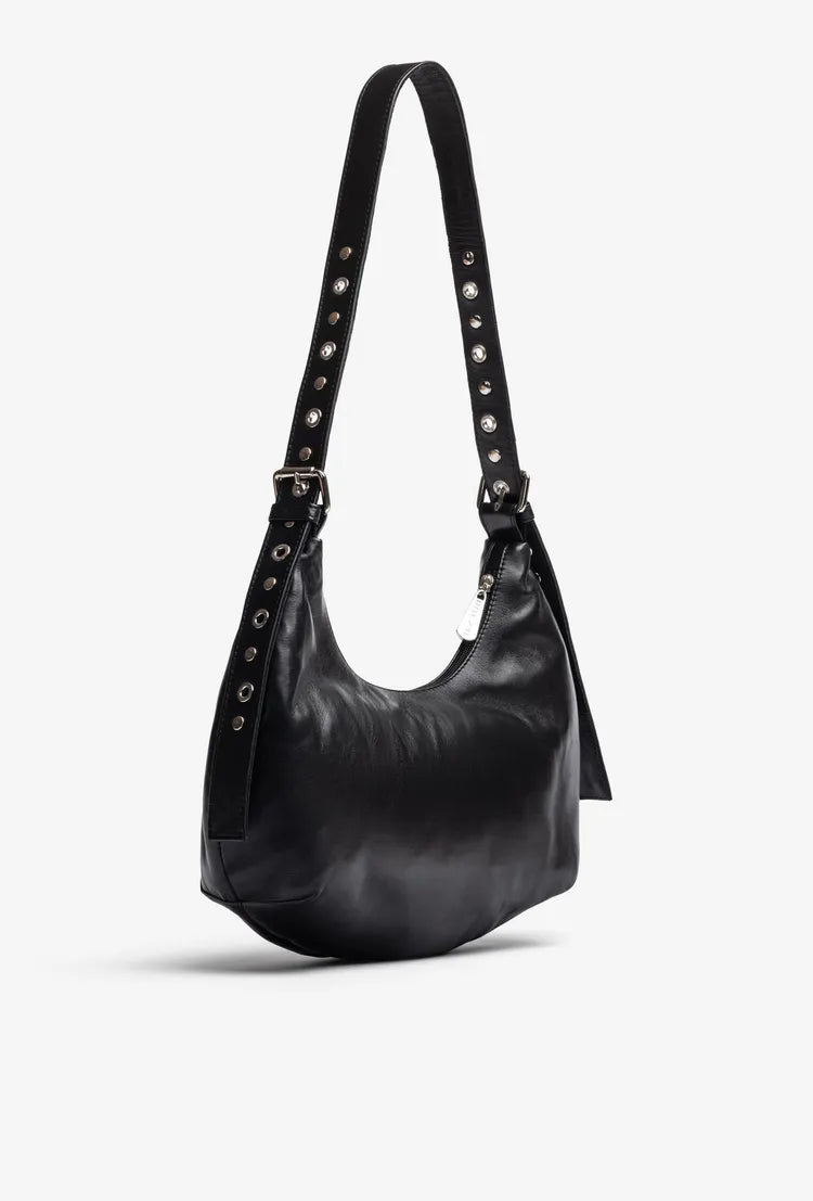 Unisa - ZILIAN Black Stud Shoulder Bag