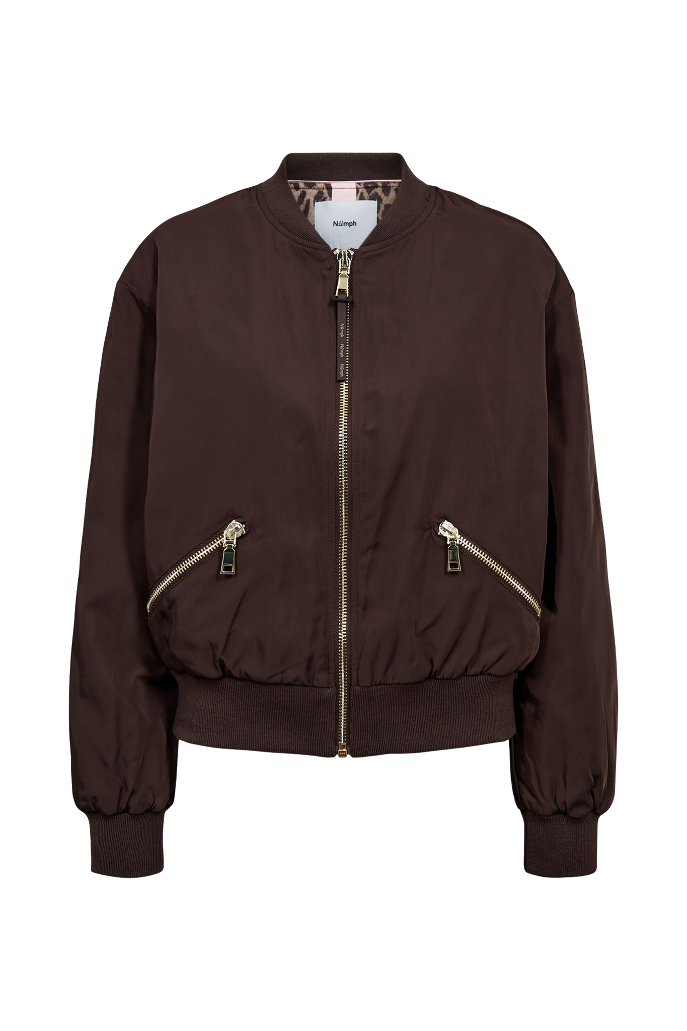 Numph - 706891 Brown Bomber Jacket