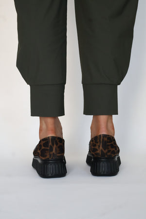 Wonders - A-5203 Leopard Wedge Loafer