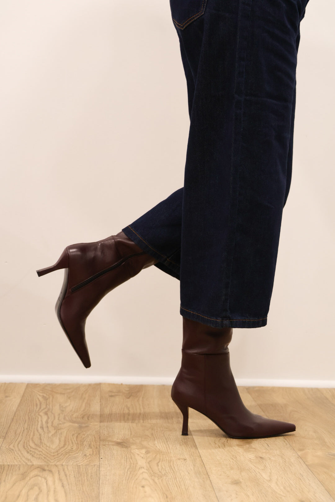 Rachels - Penny8 Burgundy Knee High