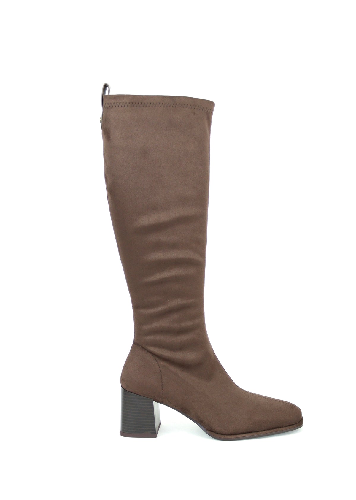Lodi - Halbor Brown Suede Knee High Boot