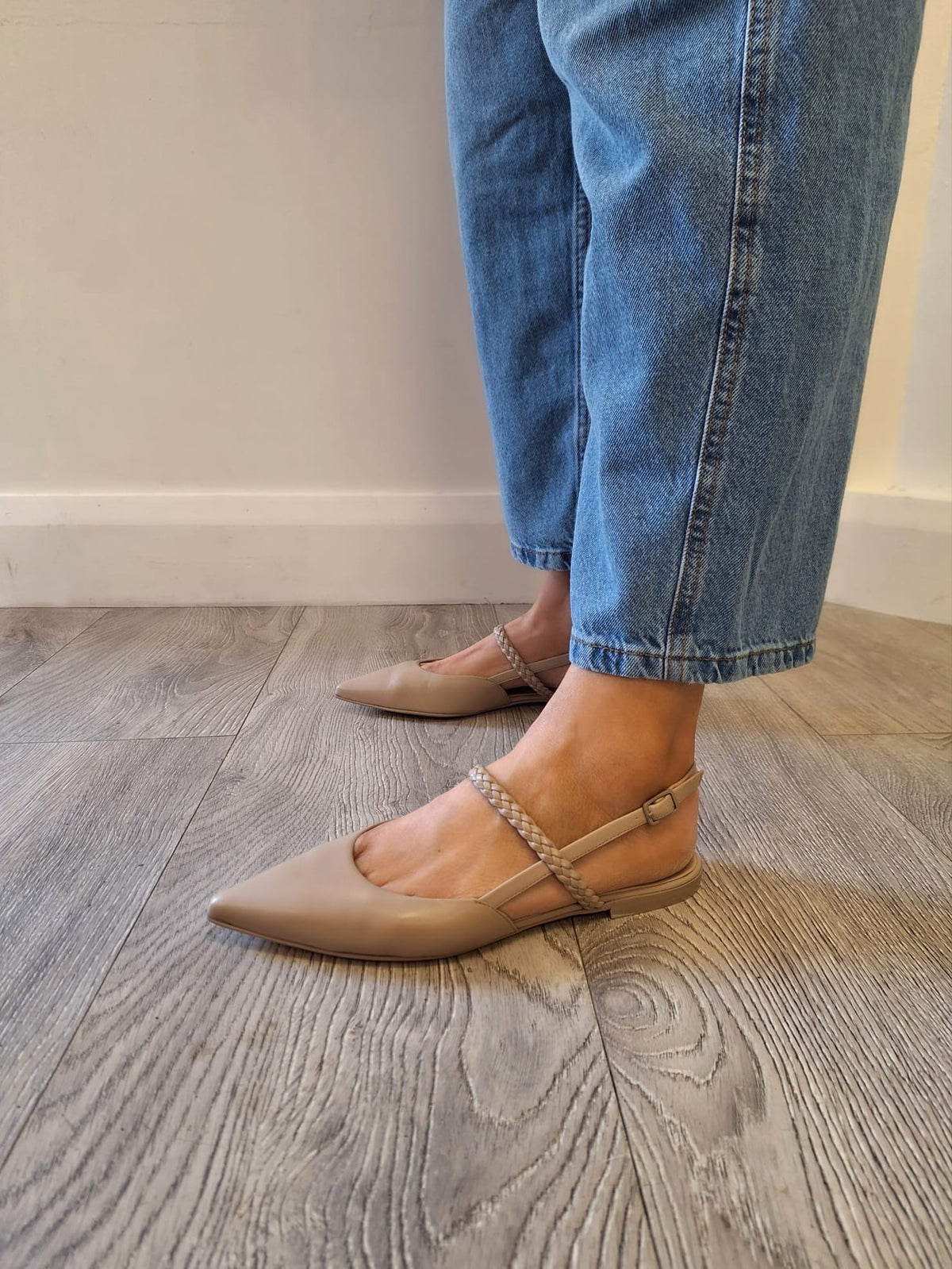 Pomme Dor - 1204 Beige Slingback