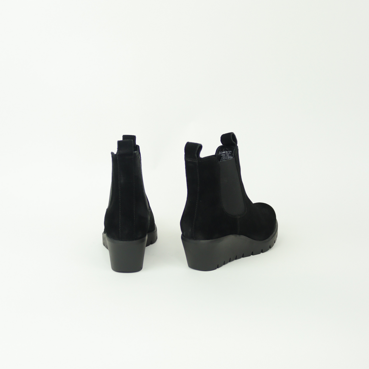 Ara - 57004 Black Suede Wedge Boot