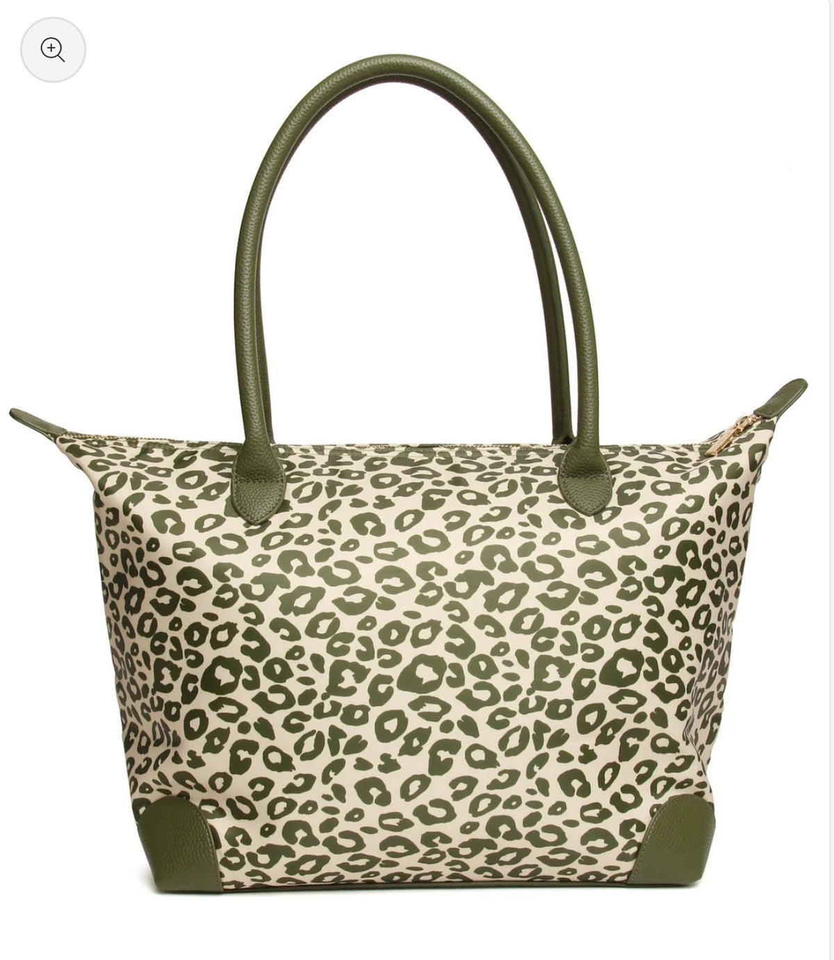 Alice Wheeler - Shoreditch Green/Print Travel Bag