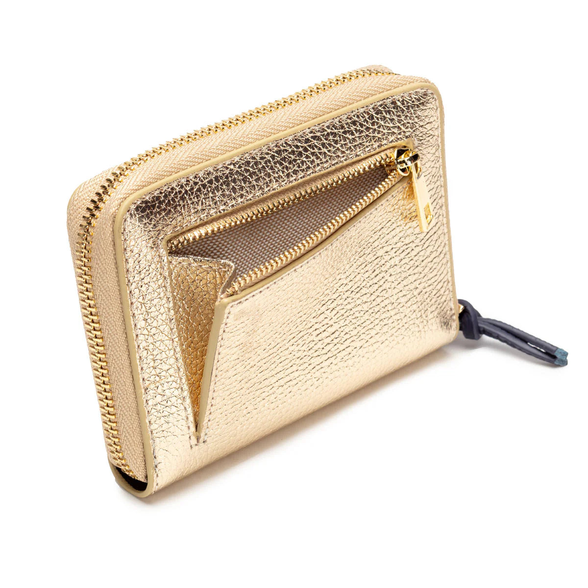 Elie Beaumont - Gold Leather Purse