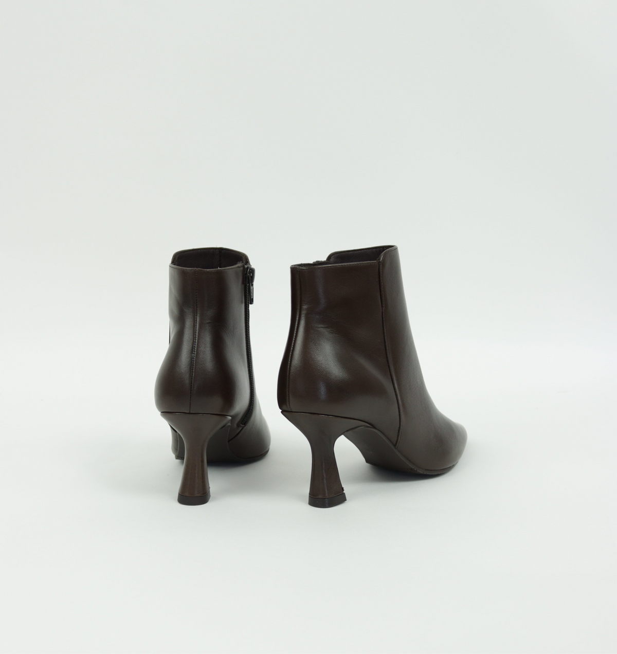 Lodi - Ganesu Brown Kitten Heel Ankle Boot