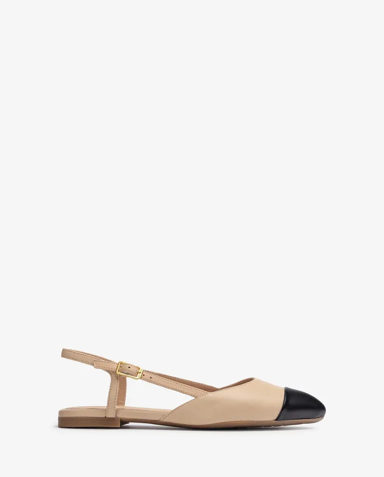 Unisa - Asley Beige and Black Slingback