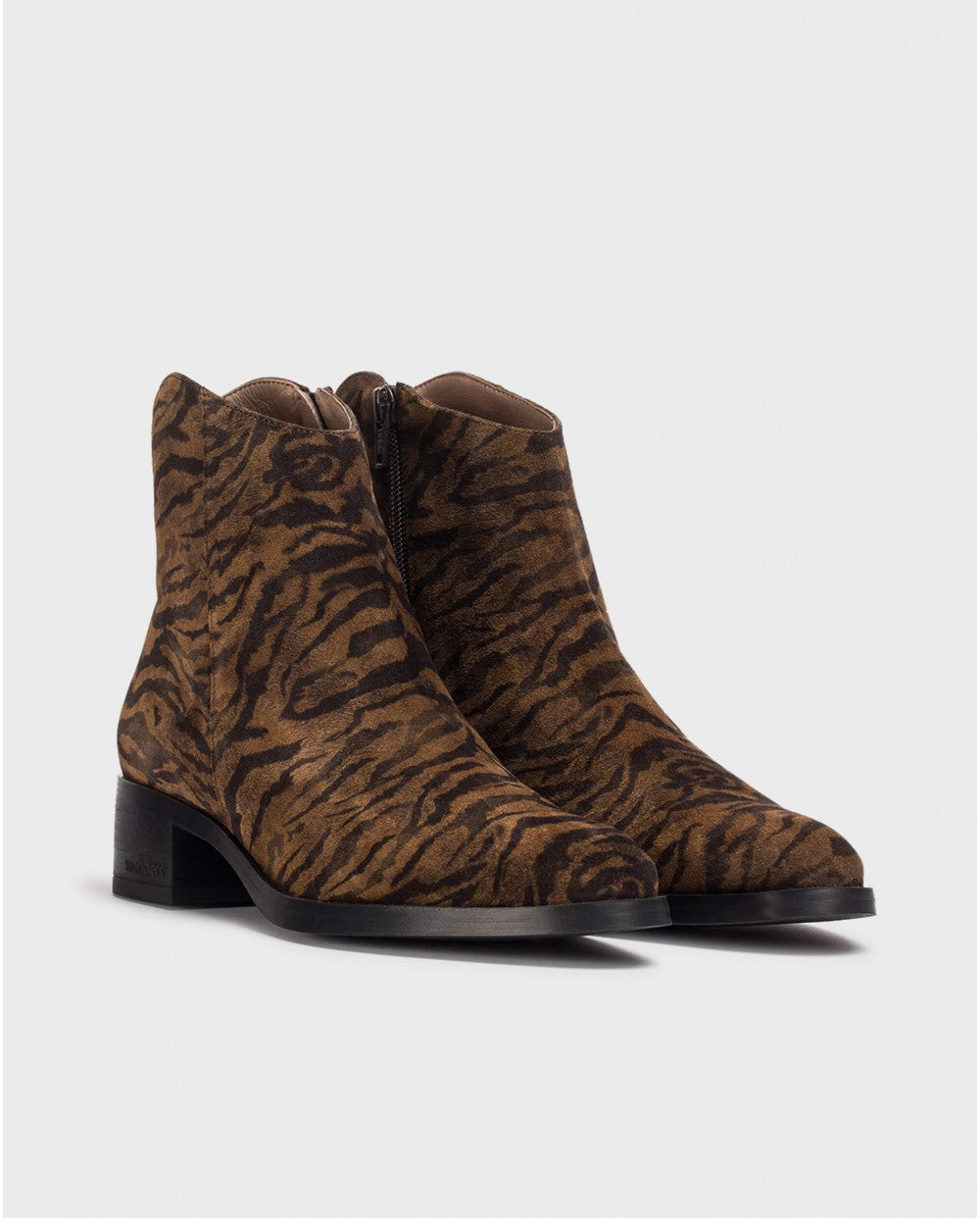 Wonders - D-1801 Leopard Ankle Boot
