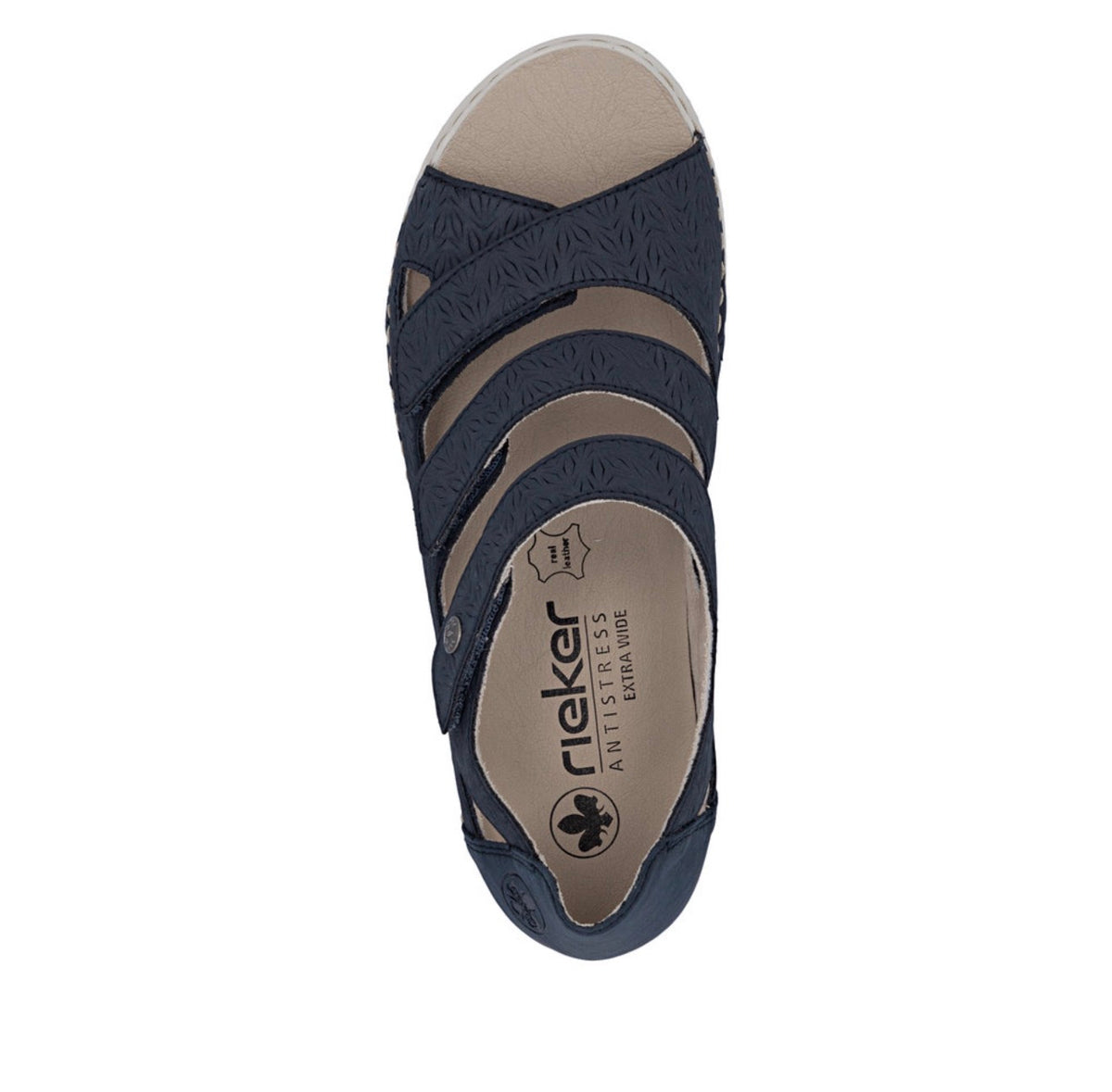 Rieker - V7451 Navy Heel-In Sandal