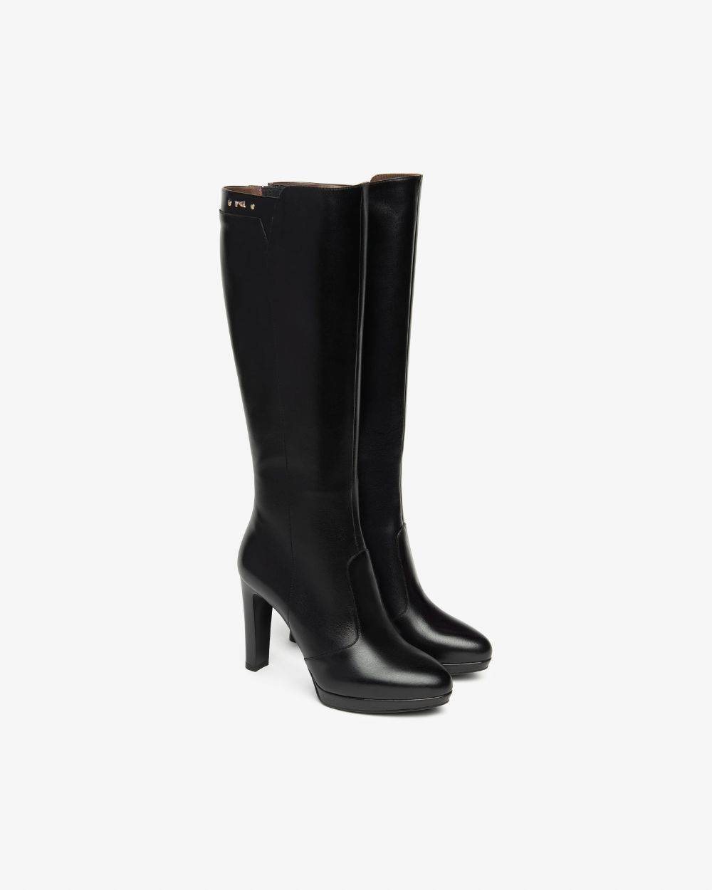 NeroGiardini - I514511DE Black Platform Knee High Boot