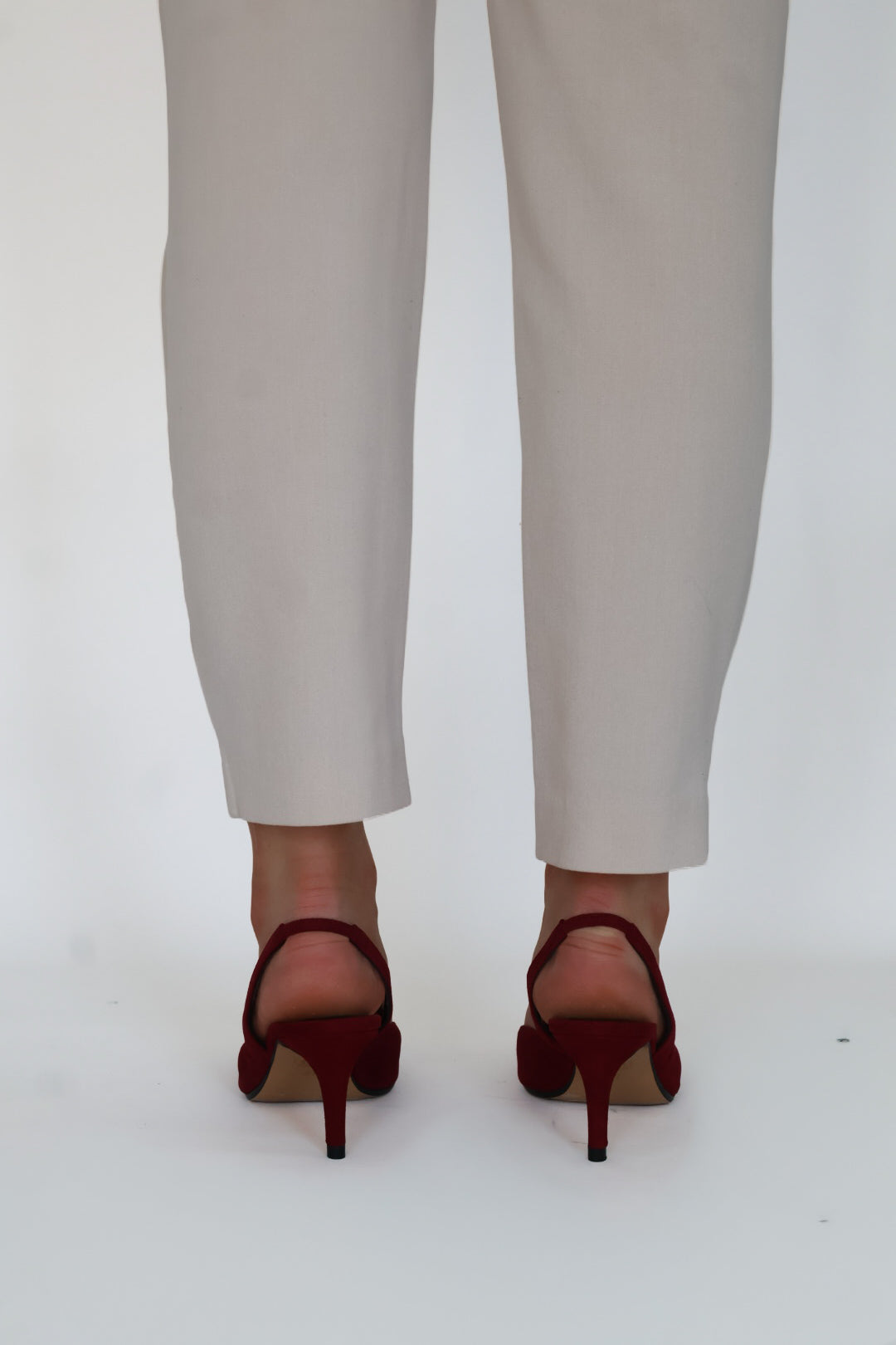 Lodi - Nestor Burgundy Buckle Slingback