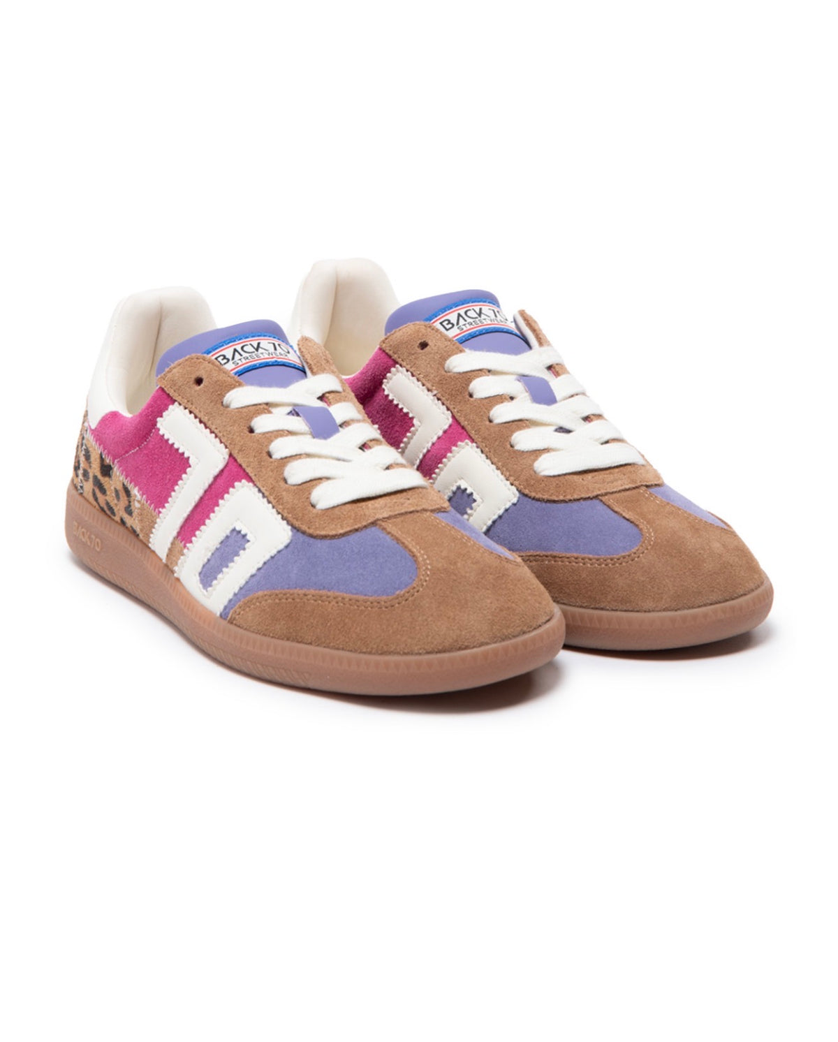 Back 70 - Squid Pink, Purple and Leopard Trainer