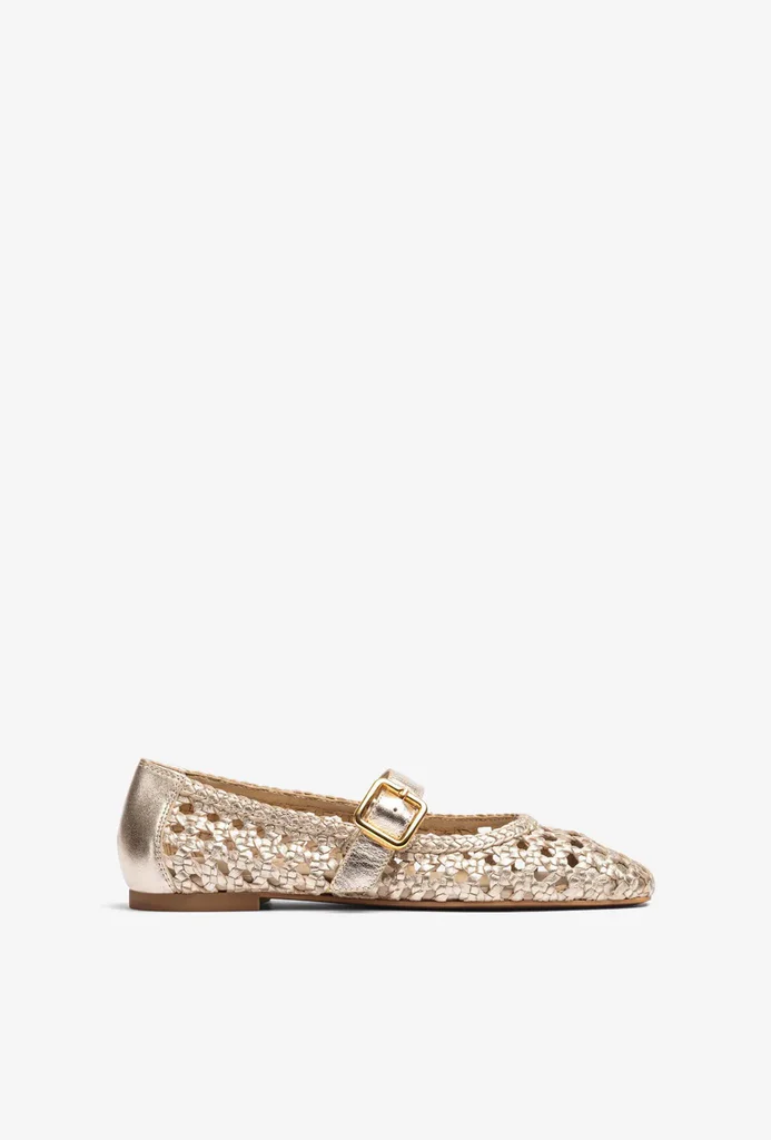 Unisa - Balza Gold Mary Jane