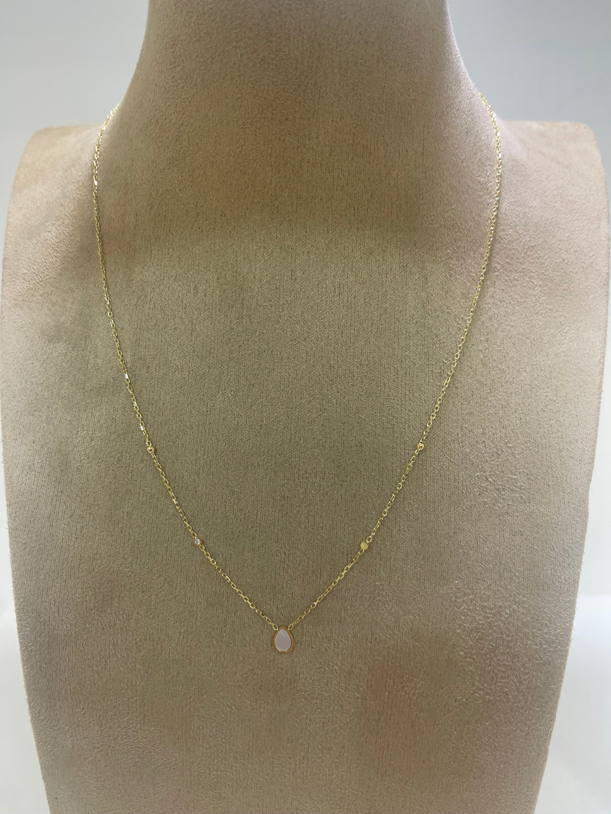 Zag Bijoux - SNS18526 Gold Diamond Necklace