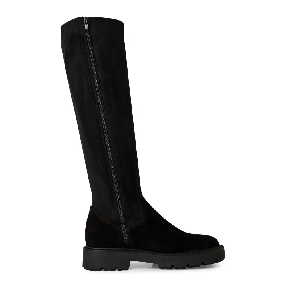 Tamaris - 25617 Black Suede Knee High