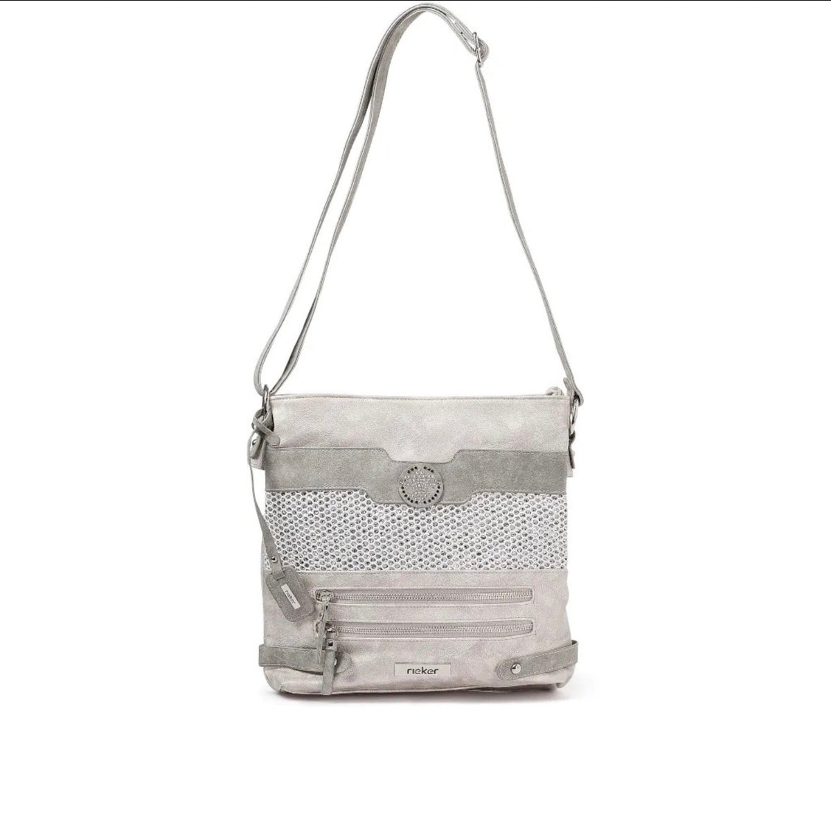 Rieker - H1346 Silver Shoulder Bag