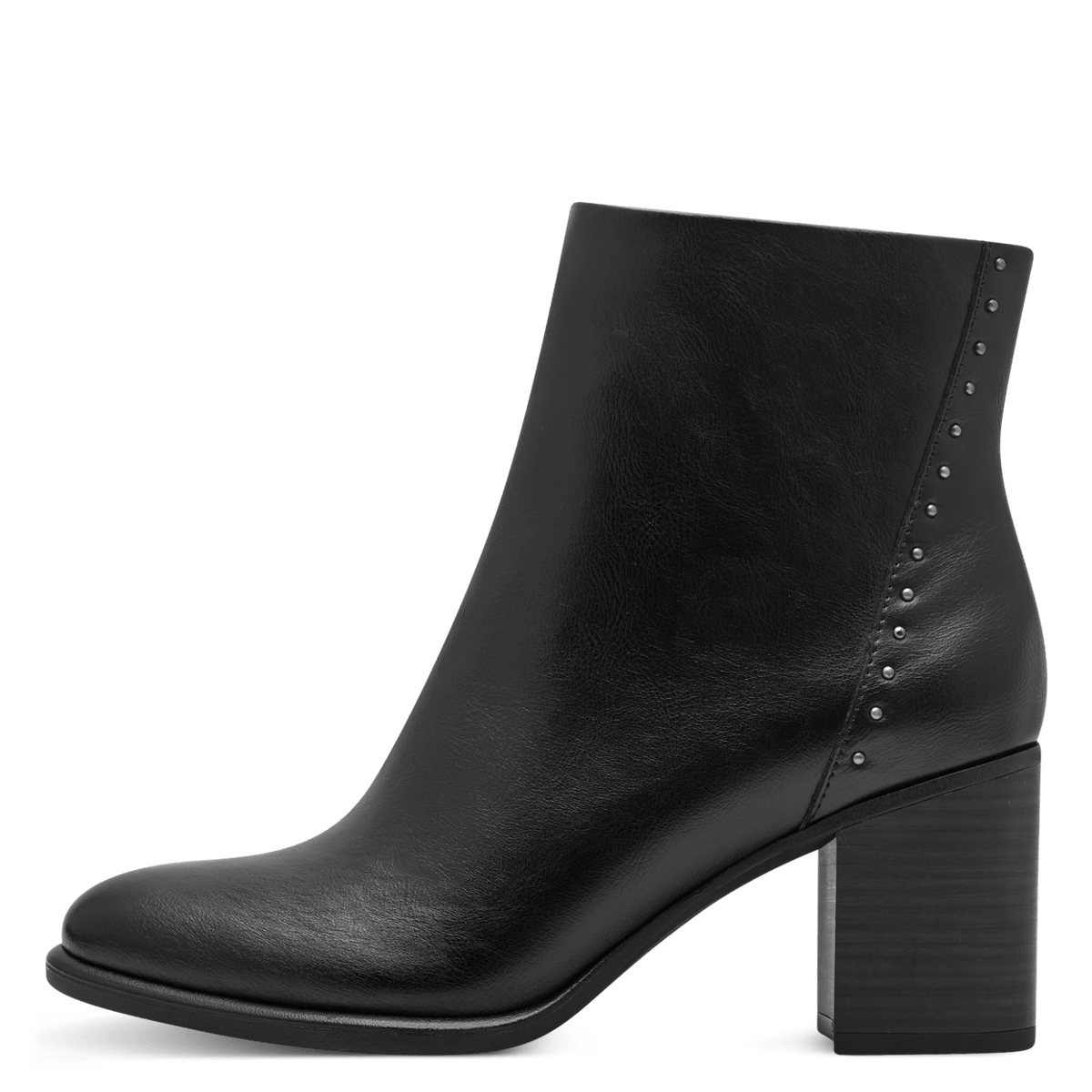 Marco Tozzi - 2-25391- Black Block Heel Boot