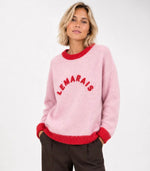 Anna - Pink/Red Jumper [Preorder for End of September]