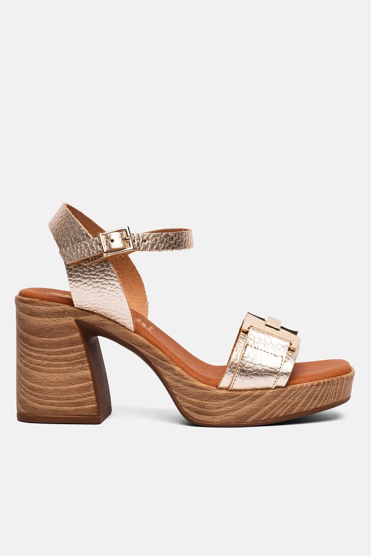 Oh My Sandals - 5636 Gold Platform Sandal