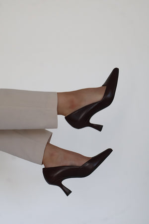 Lodi - Genius Brown Court Shoe