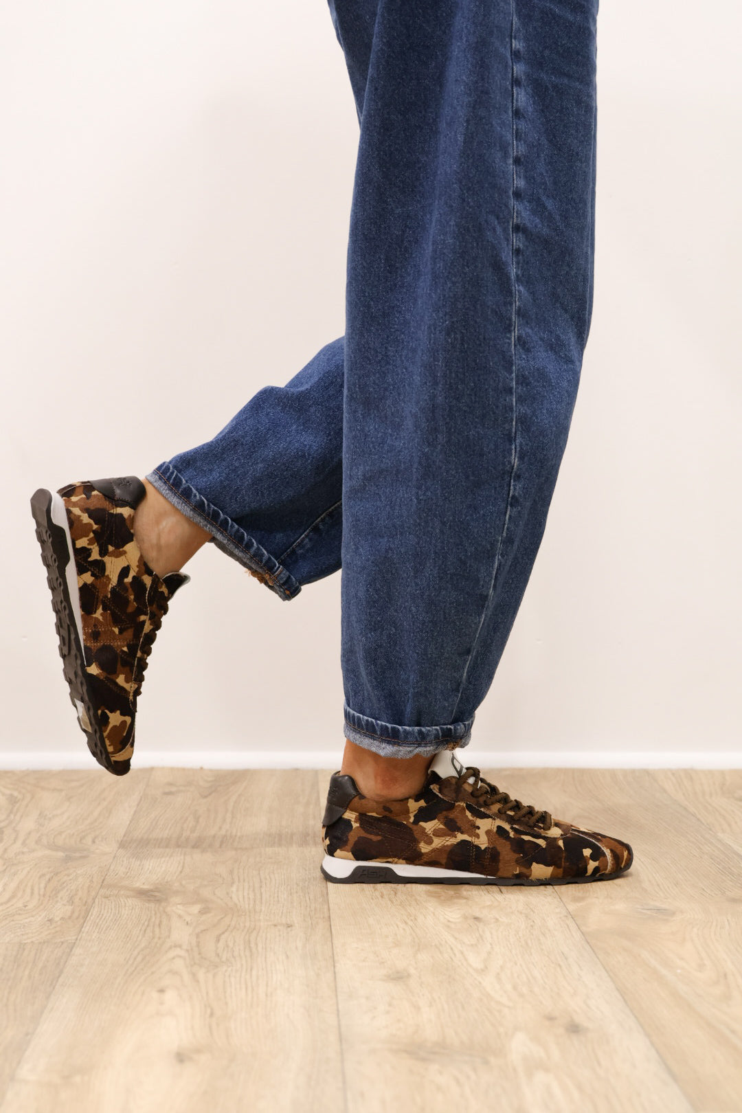 Ash - Kill Bill Brown Print Trainer