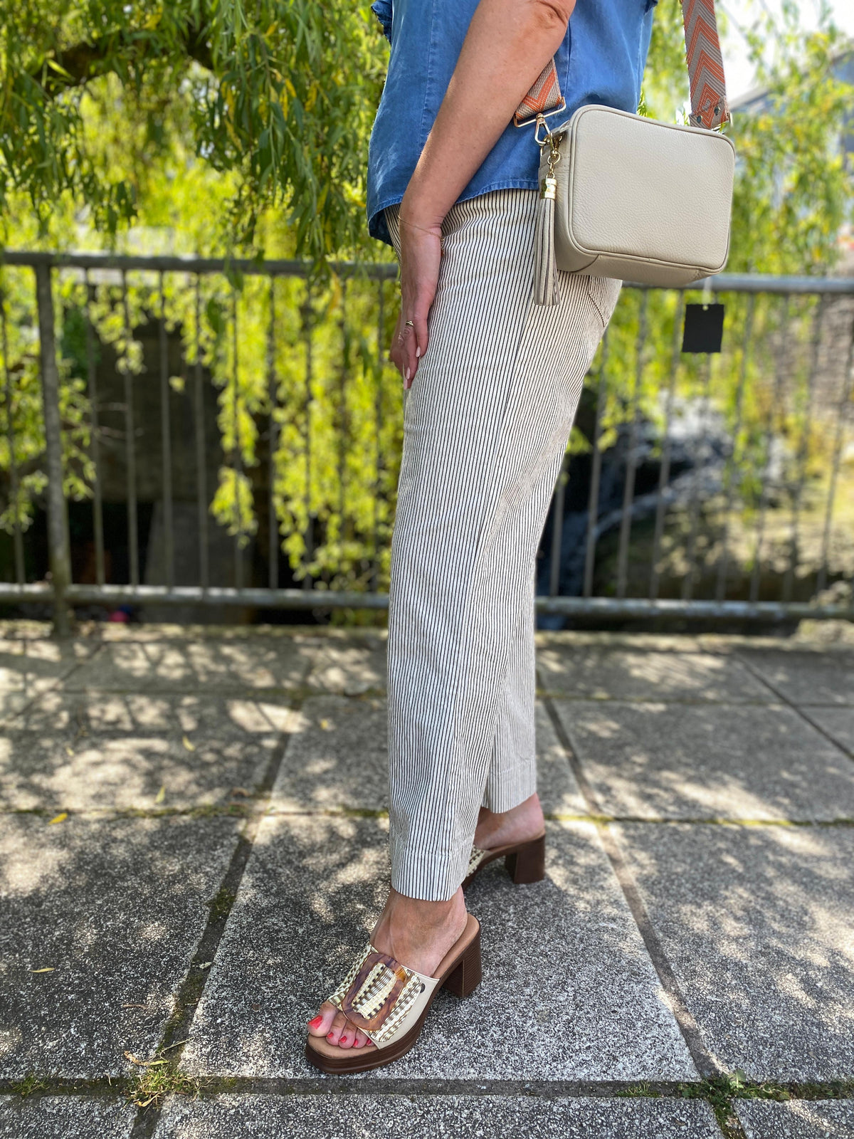 Refresh - 172522 Beige Combi Mule