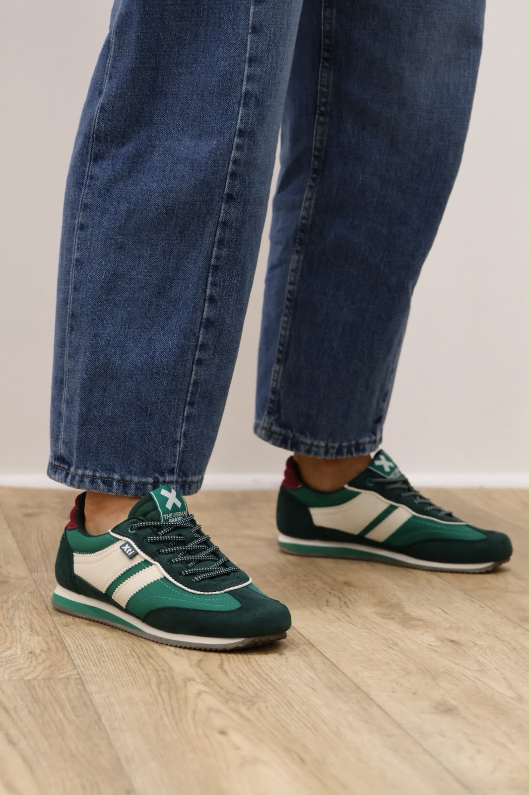 Xti - 146118 Green/Cream Trainer