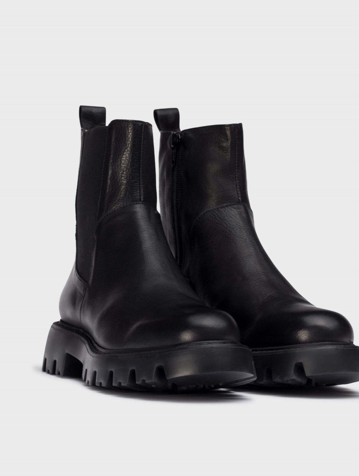 Wonders - C-7506 Black Chelsea Boot