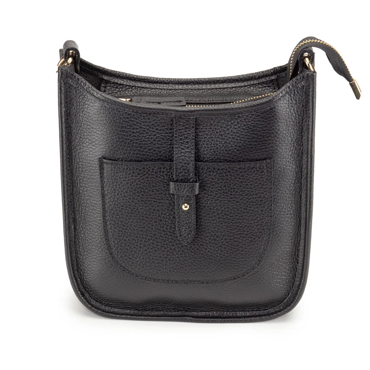 Elie Beaumont - Messenger Black Crossbody Bag